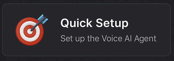 Quick Setup