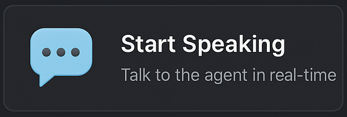 Start Speaking
